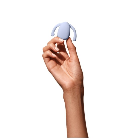 Dame Products - Eva II Hands-Free Vibrator - White