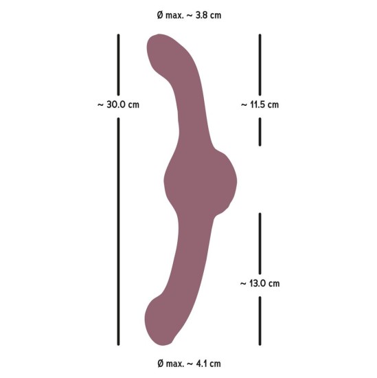 You2Toys Stiprus drebantis dvigubas vibravimas