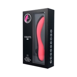 Shaft MODELIS A 9,5 ŠĶIDRĀS SILIKONA DONG AR Bumbiņām — sarkankoks