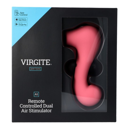 Virgite - App Toys A1 TĀLVADĪBAS DUĀLAIS GAISA STIMULATORS