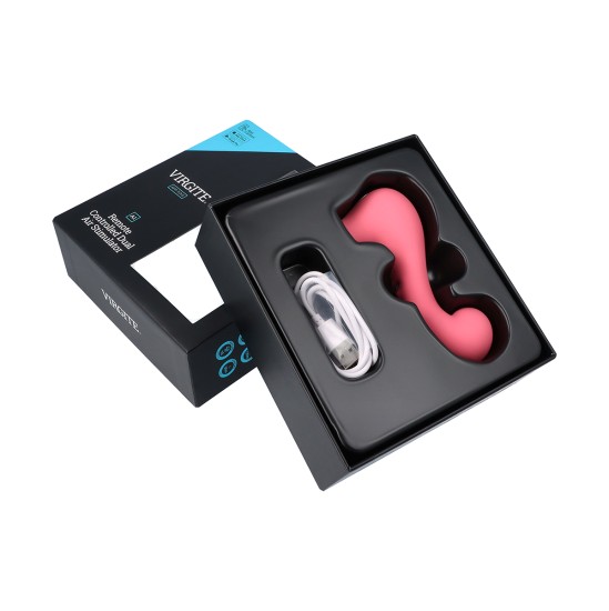 Virgite - App Toys A1 TĀLVADĪBAS DUĀLAIS GAISA STIMULATORS