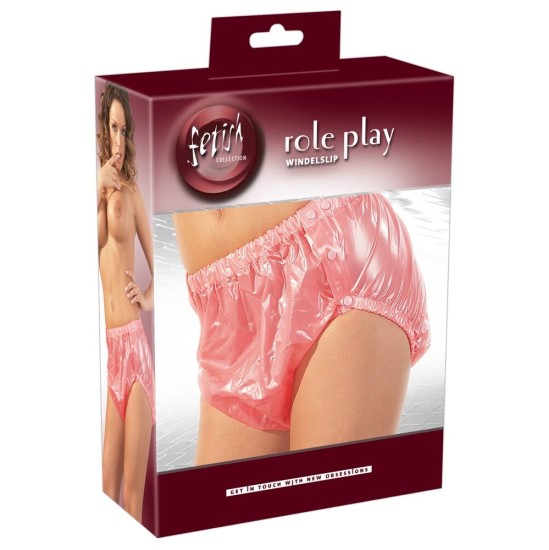 Fetish Collection Diaper Briefs pink L/XL