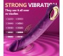 Kinny Jump-O vibrators dildo 22.1 cm Rozā
