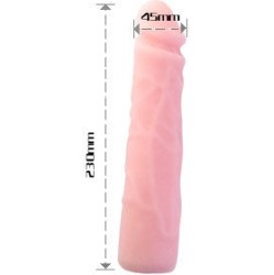 Baile Dildos BAILE - REALISTIC SKIN TOUCH SILICONE DILDO 23 CM