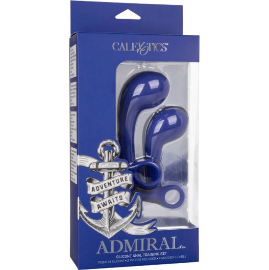 Calexotics ADMIRAL SET 2 ANAL PLUG BLUE