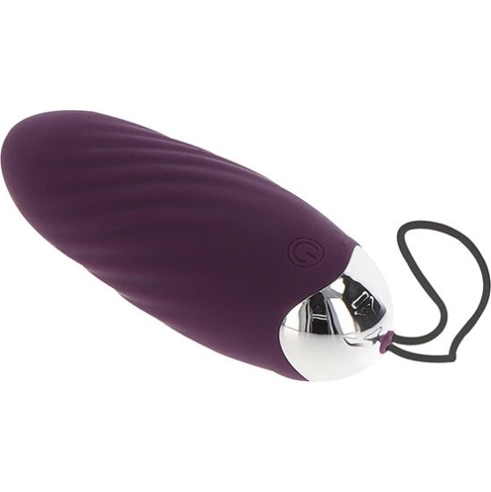 Toyjoy HAPPINESS KNOCK KNOCK EGGSTAVAGANT VIBRATOR WITH REMOTE CONTROL PURPLE