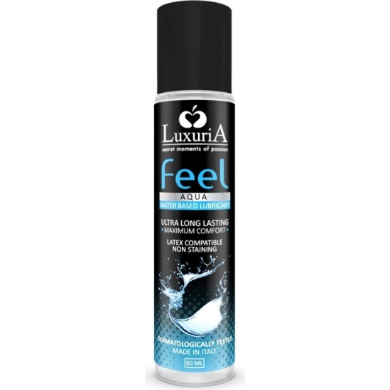 Intimateline Luxuria INTIMATELINE - LUXURIA FEEL AQUA WATER BASED LUBRICANT 60 ML