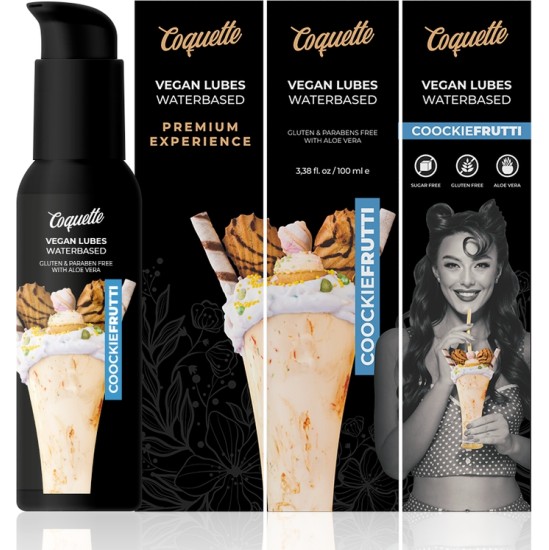 Coquette Cosmetics COQUETTE CHIC DESIRE - PREMIUM EXPERIENCE 100ML VEGAN LUBES COOKIEFRUTTI