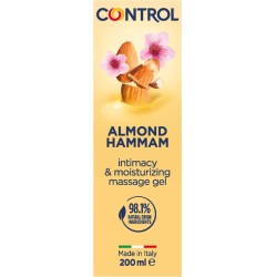 Control Lubes CONTROL - ALMOND HAMMAM MASSAGE GEL 3 IN 1 200 ML