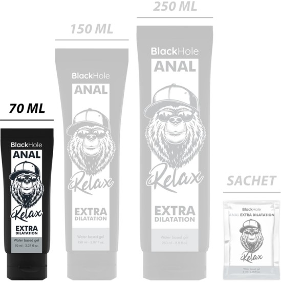 Black Hole WATER-BASED ANAL DILATION GEL 70 ML