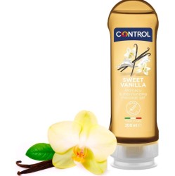 Control Lubes CONTROL - 2 EN 1 MASSAGE & PLEASURE MADAGASCAR SWEETNESS 200 ML