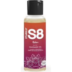 Stimul8 S8 RELAX GREEN TEA MASSAGE OIL 125 ML