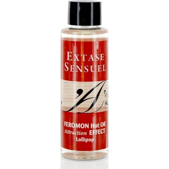 Extase Sensual HEAT EFFECT MASSAGE OIL WITH PIRULET PHEROMONES 100 ML