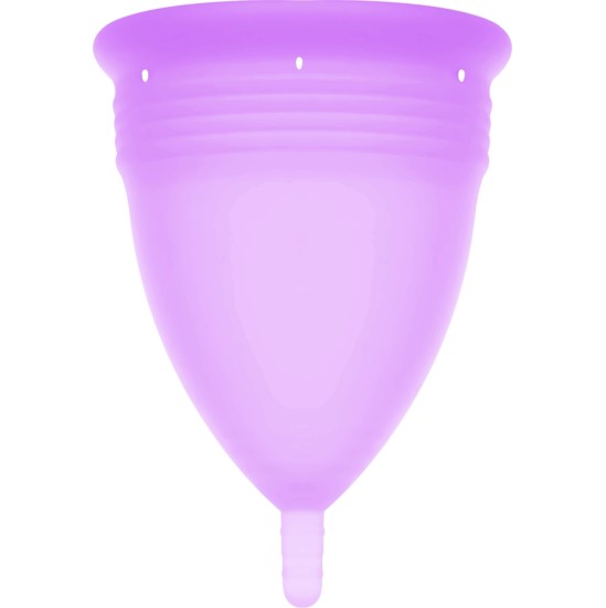 Stercup FDA SILICONE MENSTRUAL CUP VIOLET - SIZE L
