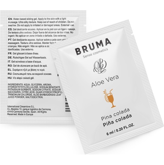 Bruma ALOE VERA SLIDING GEL PINA COLADA FLAVOR 6 ML
