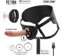 Fetish Submissive CYBER STRAP - HARNESS WITH DILDO AND BULLET REMOTE CONTROL WATCHME L TECHNOLOGY