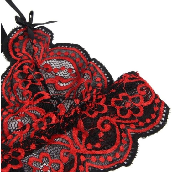 Subblime Sets SUBBLIME - SET TWO PIECES SET LACE TOP AND PANTIES S/M