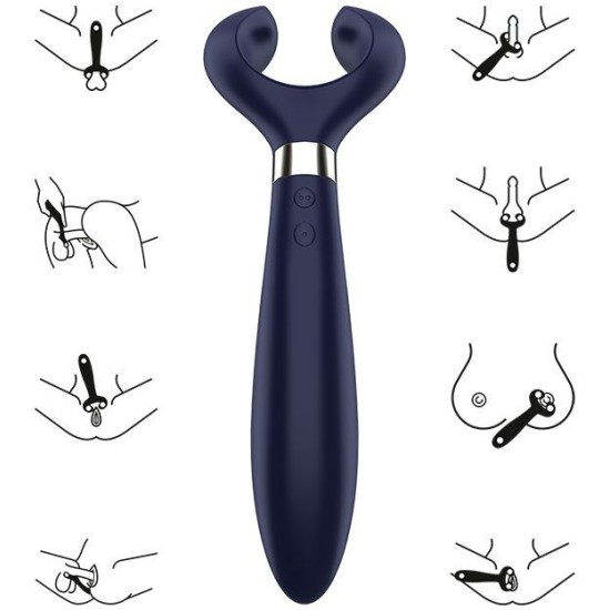Satisfyer Partner SATISFYER - ENDLESS FUN MULTI VIBRATOR 3 BLUE