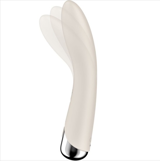 Satisfyer Vibrator SATISFYER - SPINNING VIBE 1 G-SPOT BEIGE ROTATOR VIBRATOR