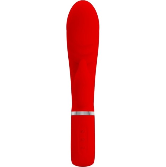 Pretty Love Flirtation PRETTY LOVE - PRESCOTT MULTIFUNCTION G-SPOT VIBRATOR RED