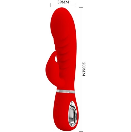 Pretty Love Flirtation PRETTY LOVE - PRESCOTT MULTIFUNCTION G-SPOT VIBRATOR RED