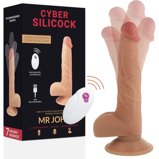 Cyber Silicock REMOTE CONTROL REALISTIC MR JOHN 23.88 CM -O- 4.3 CM