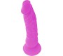 Diversia FLEXIBLE VIBRATING DILDO PURPLE 21 CM -O- 4.9 CM