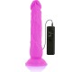 Diversia FLEXIBLE VIBRATING DILDO PURPLE 21 CM -O- 4.9 CM