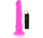 Diversia FLEXIBLE VIBRATING DILDO PURPLE 21 CM -O- 4.9 CM