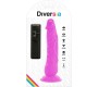 Diversia FLEXIBLE VIBRATING DILDO PURPLE 21 CM -O- 4.9 CM