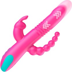 Happy Loky DONALD TRIPLE STIMULATION: ANAL, G-SPOT & CLITORAL WATCHME WIRELESS TECHNOLOGY COMPATIBLE