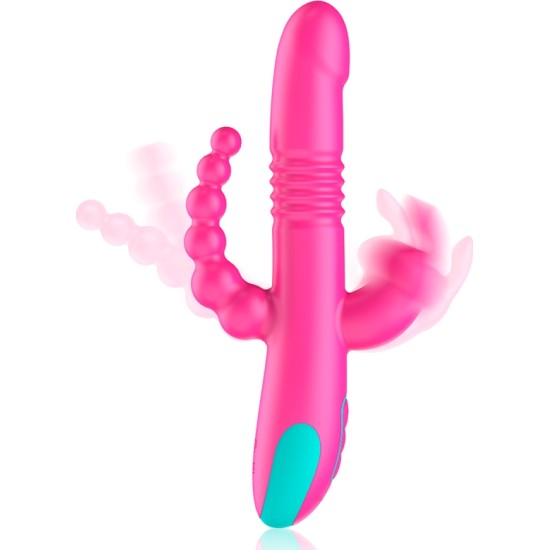 Happy Loky DONALD TRIPLE STIMULATION: ANAL, G-SPOT & CLITORAL WATCHME WIRELESS TECHNOLOGY COMPATIBLE
