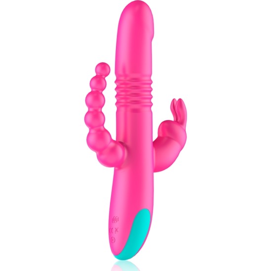 Happy Loky DONALD TRIPLE STIMULATION: ANAL, G-SPOT & CLITORAL WATCHME WIRELESS TECHNOLOGY COMPATIBLE