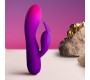 Rocks-Off ROCKS- OFF - GLO- GIRL PURPLE RABBIT VIBRATOR