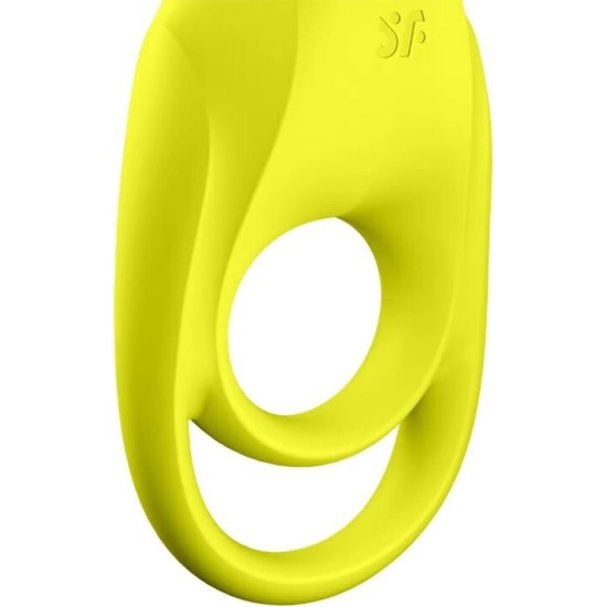 Satisfyer Ring SATISFYER - SPECTACULAR DUO RING VIBRATOR YELLOW