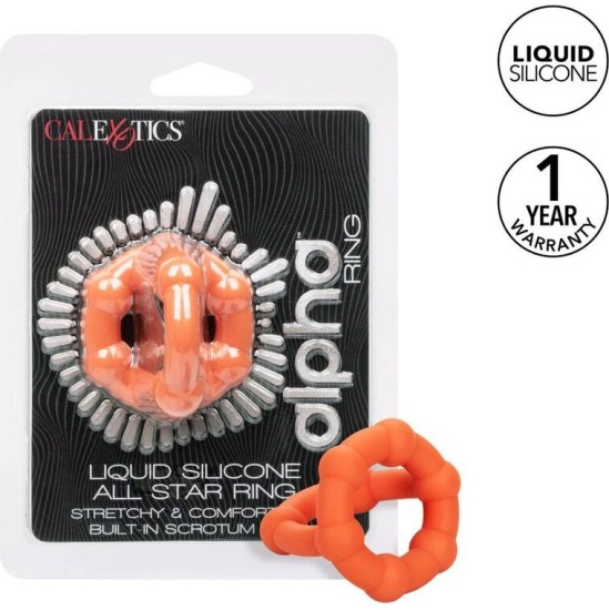 Calexotics ALPHA ALL STAR RING ORANGE