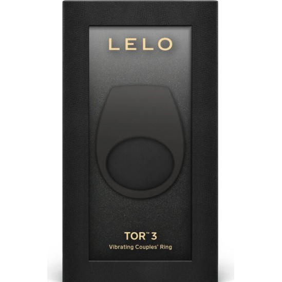 Lelo TOR 3 BLACK VIBRATOR RING