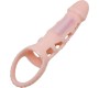 Pretty Love Male PRETTY LOVE - HARRISON PENIS EXTENDER COVER WITH VIBRATION AND STRAP 13.5 CM