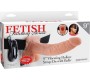 Fetish Fantasy Series ADJUSTABLE HARNESS REMOTE CONTROL REALISTIC PENIS WITH TESTICLES 23 CM