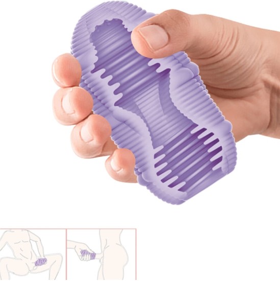 Pretty Love Male PRETTY LOVE - SMOOTH STRIPES CUPID MASTURBATOR EGG