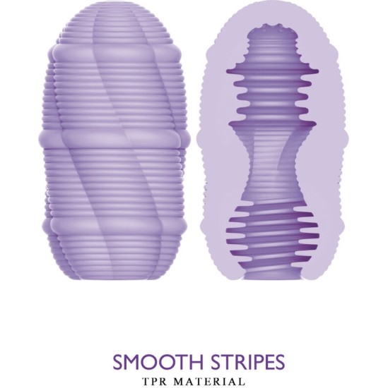 Pretty Love Male PRETTY LOVE - SMOOTH STRIPES CUPID MASTURBATOR EGG