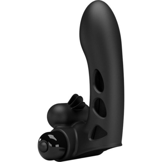 Pretty Love Male PRETTY LOVE - ORLANDO BLACK VIBRATOR FINGER COVER