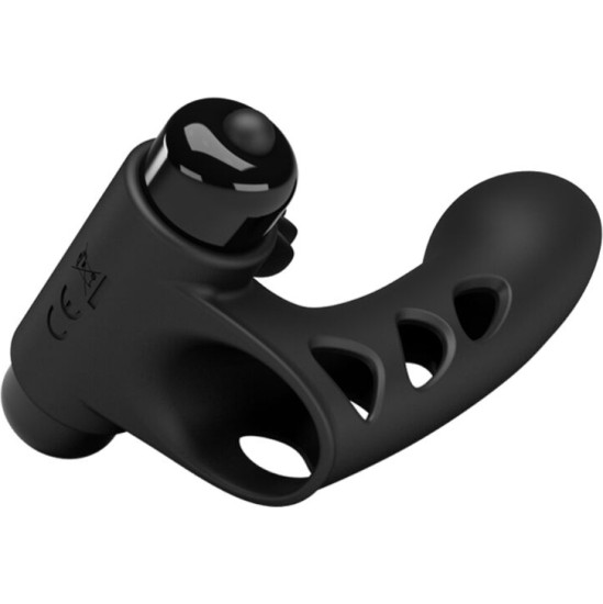 Pretty Love Male PRETTY LOVE - ORLANDO BLACK VIBRATOR FINGER COVER