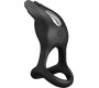 Pretty Love Male PRETTY LOVE - SILAS VIBRANT PENIS RING 7 VIBRATIONS BLACK SILICONE