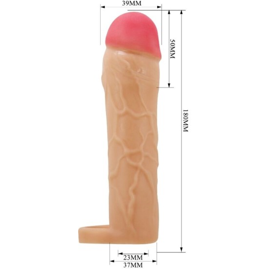 Pretty Love Male PRETTY LOVE - CHANE PENIS EXTENDER COVER FLESH