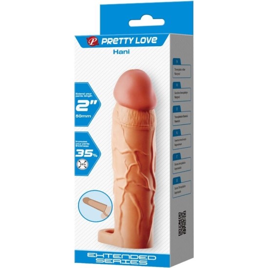 Pretty Love Male PRETTY LOVE - CHANE PENIS EXTENDER COVER FLESH