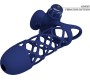 Pretty Love Male PRETTY LOVE - GIANN VIBRATOR RING WITH SILICONE SHEATH BLUE