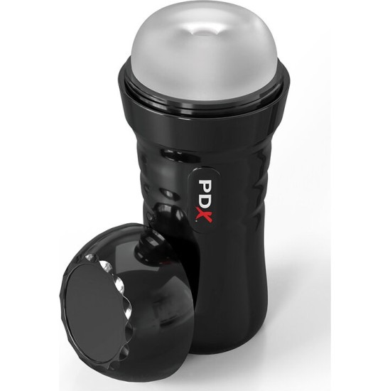 Pdx Extreme SLIDE & GLIDE SELF-LUBRICATING MASTURBATOR CLEAR