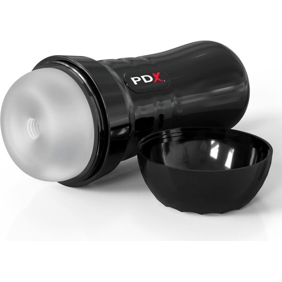 Pdx Extreme SLIDE & GLIDE SELF-LUBRICATING MASTURBATOR CLEAR