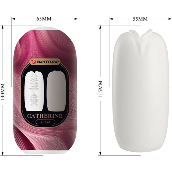 Pretty Love Flirtation PRETTY LOVE - OLGA MALE MASTURBATOR WHITE